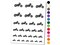 Motorcycle Motorbike Biker Vehicle Wheels Hog Temporary Tattoo Water Resistant Fake Body Art Set Collection